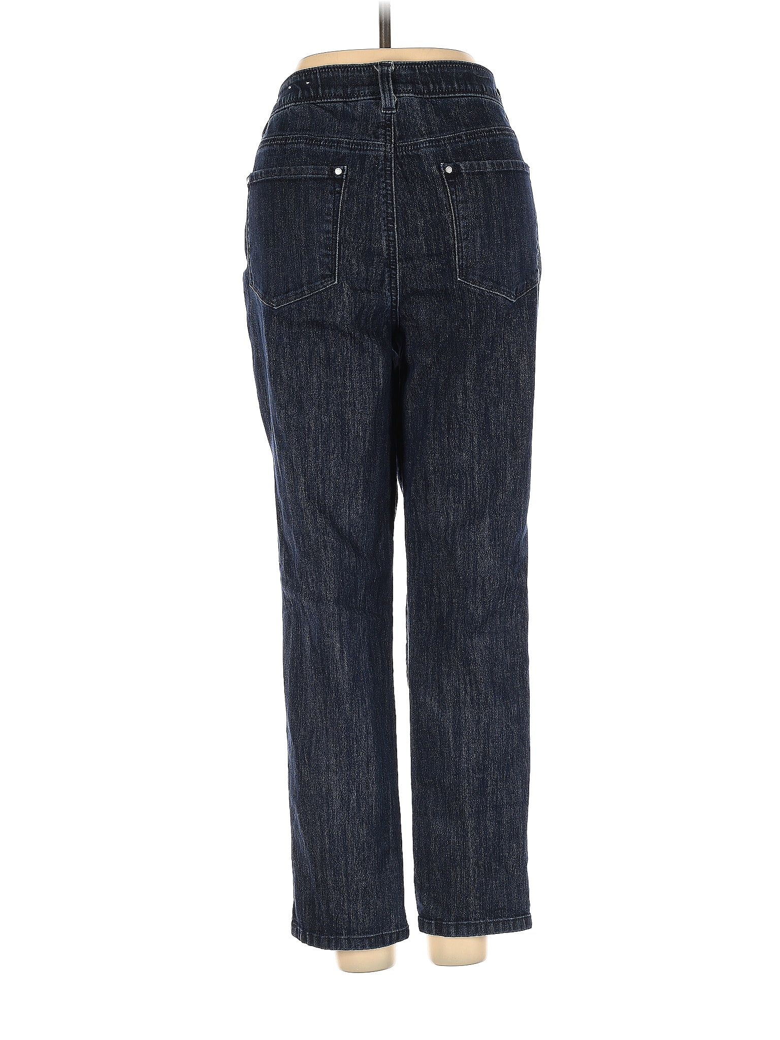 Fabulously Slimming by Chico's Solid Blue Jeans Size Sm (0.5) - 77% off