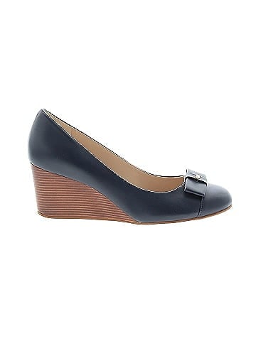 Cole haan navy store blue wedges