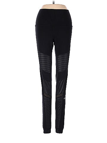 Alo Solid Black Active Pants Size XS - 61% off