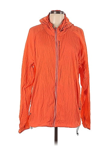 Gymshark Solid Orange Jacket Size XL - 73% off