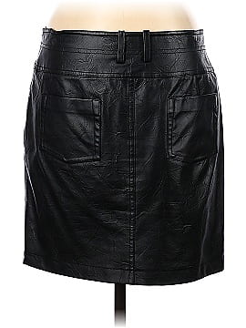 SãoPaulo Faux Leather Skirt (view 2)