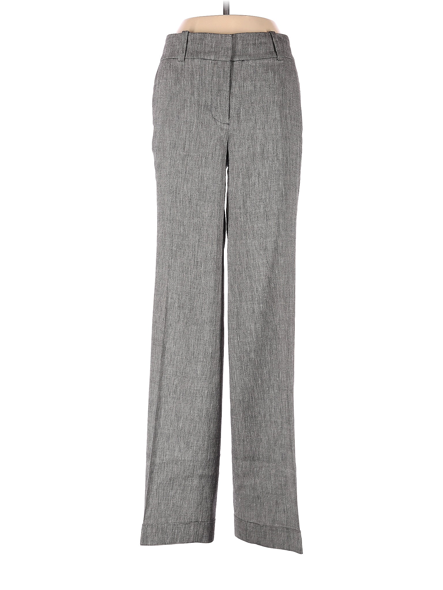 Ann Taylor Gray Linen Pants Size 2 (Petite) - 73% off | thredUP