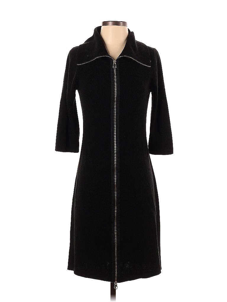 Calvin Klein 100% Acrylic Black Casual Dress Size S - photo 1
