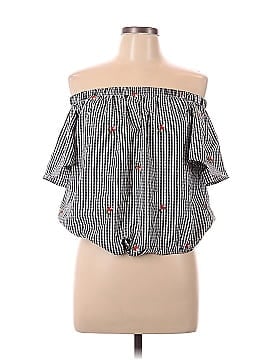 KONTROL Contemporary Short Sleeve Blouse (view 1)