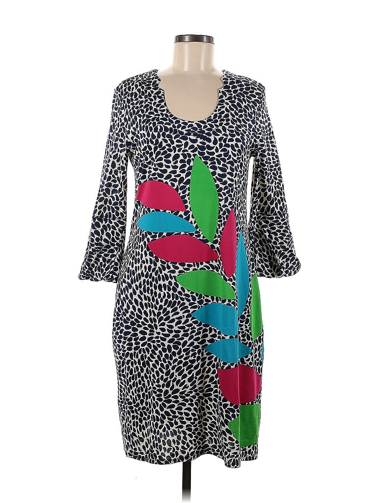 Dress Casual Midi By Lilly Pulitzer In Multi-colored, Size: M