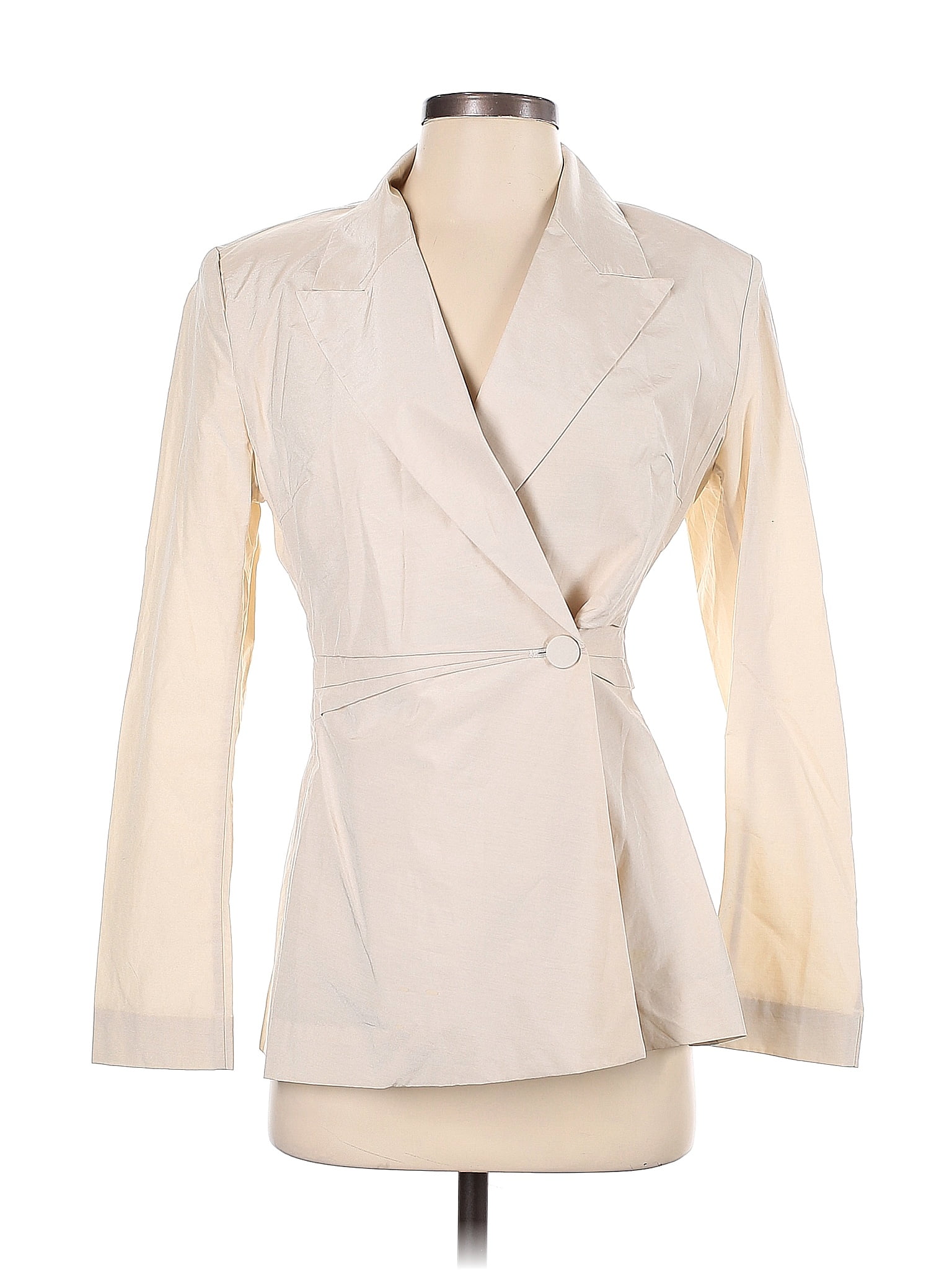 Paris Atelier & Other Stories Solid Ivory Jacket Size 4 - 68% off | thredUP