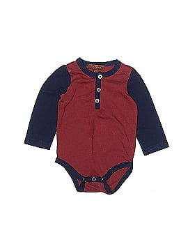 7 For All Mankind Long Sleeve Onesie (view 1)