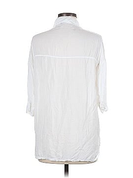 Brandy Melville Long Sleeve Button-Down Shirt (view 2)