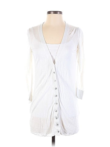 Express 2024 white cardigan