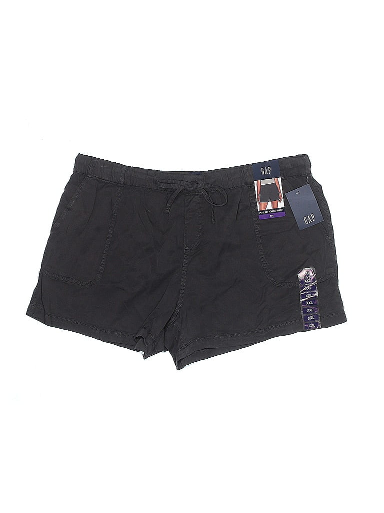 Gap 100% Lyocell Black Shorts Size XXL - photo 1