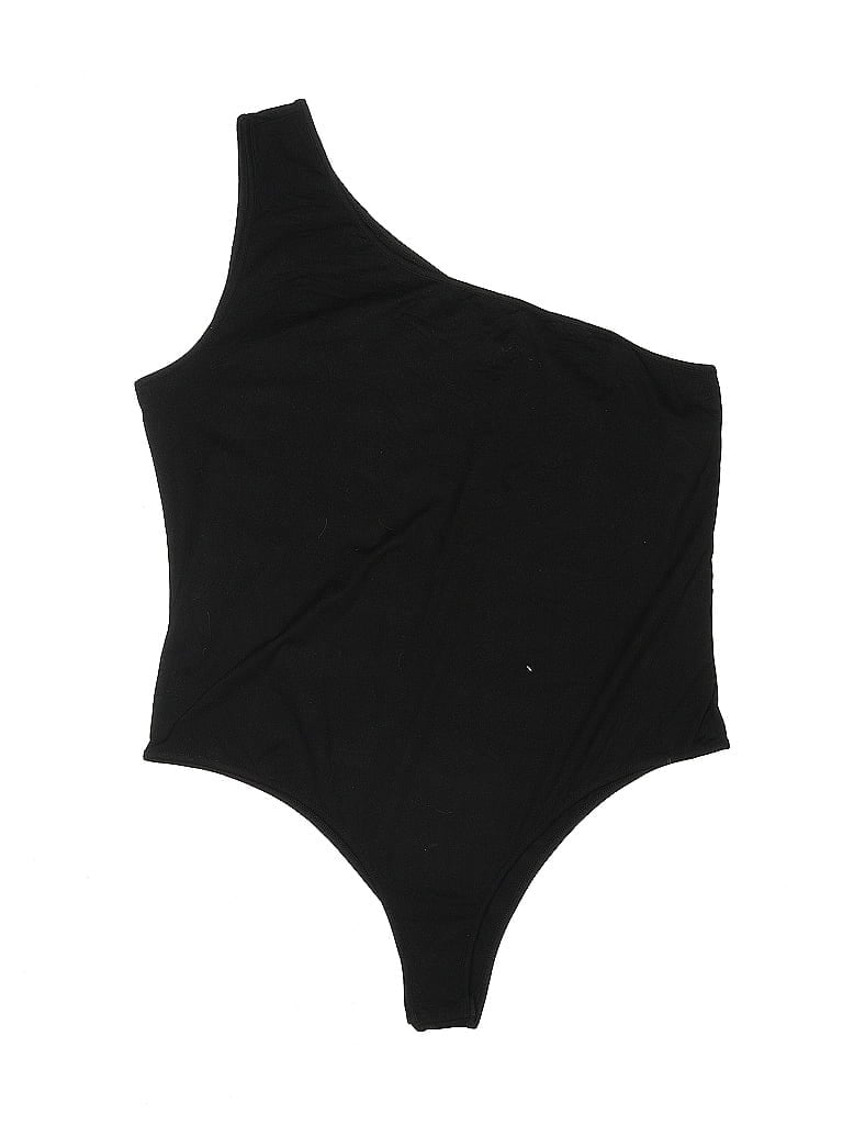 Pre-owned Shein Curve Bodysuit In Black