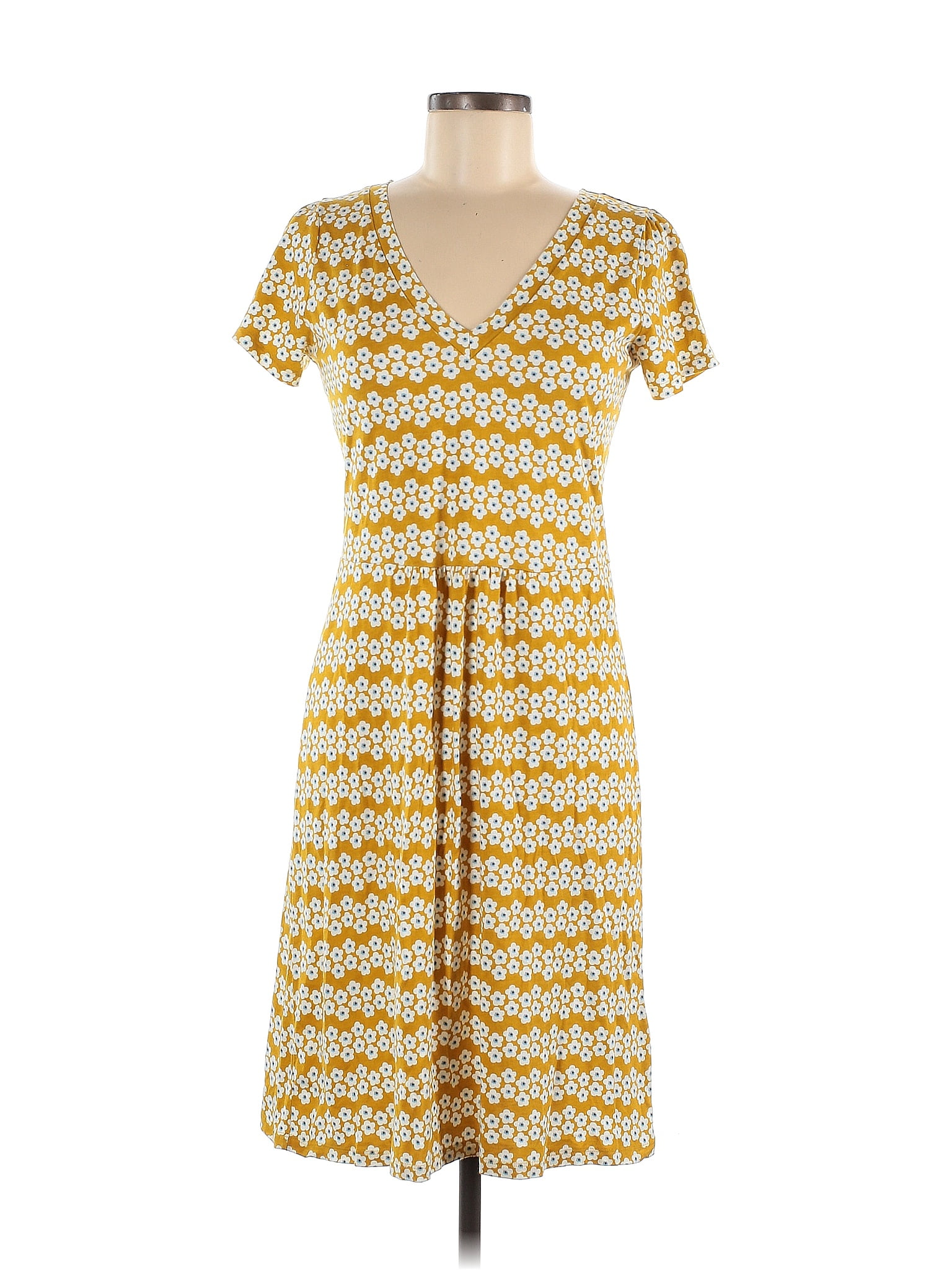 Boden Multi Color Yellow Casual Dress Size 8 - 66% off | thredUP