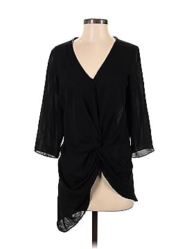 Zara Basic 3/4 Sleeve Blouse (view 1)