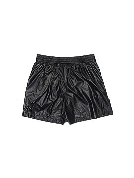 Theory Faux Leather Shorts (view 2)