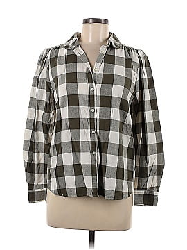 Ann Taylor LOFT Long Sleeve Button-Down Shirt (view 1)