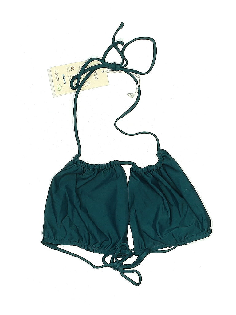 Sundaze Sundaze Solid Teal Swimsuit Top Size XL - 60% off | thredUP