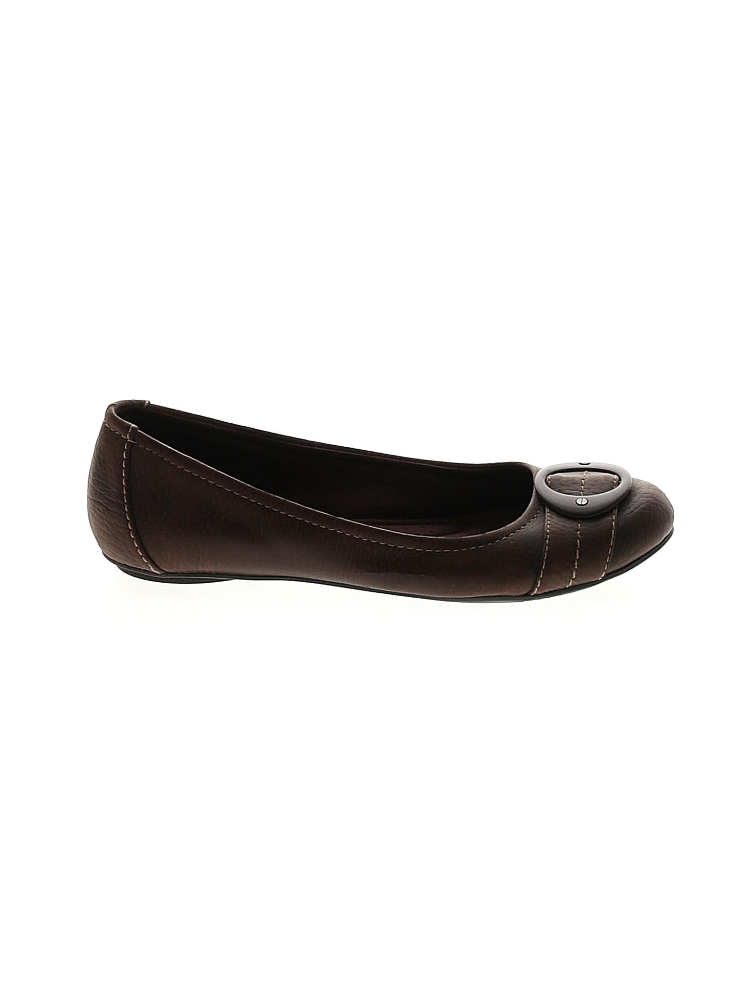Dr. Scholl's Solid Brown Flats Size 9 62 off ThredUp