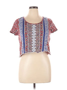 Lucky Brand Short Sleeve Blouse (view 1)