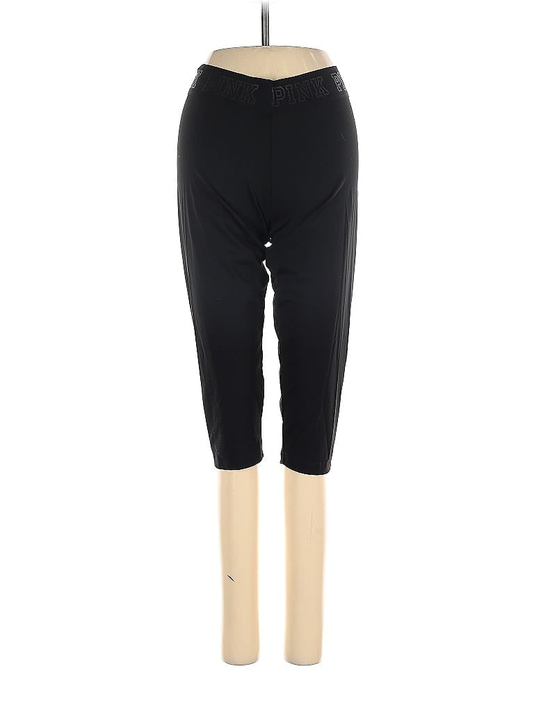 Pre-owned Victoria's Secret Pink Active Pants In Black