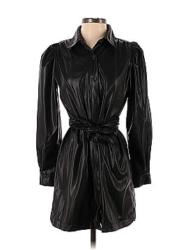 Peter Som Collective Faux Leather Shirtdress (view 1)