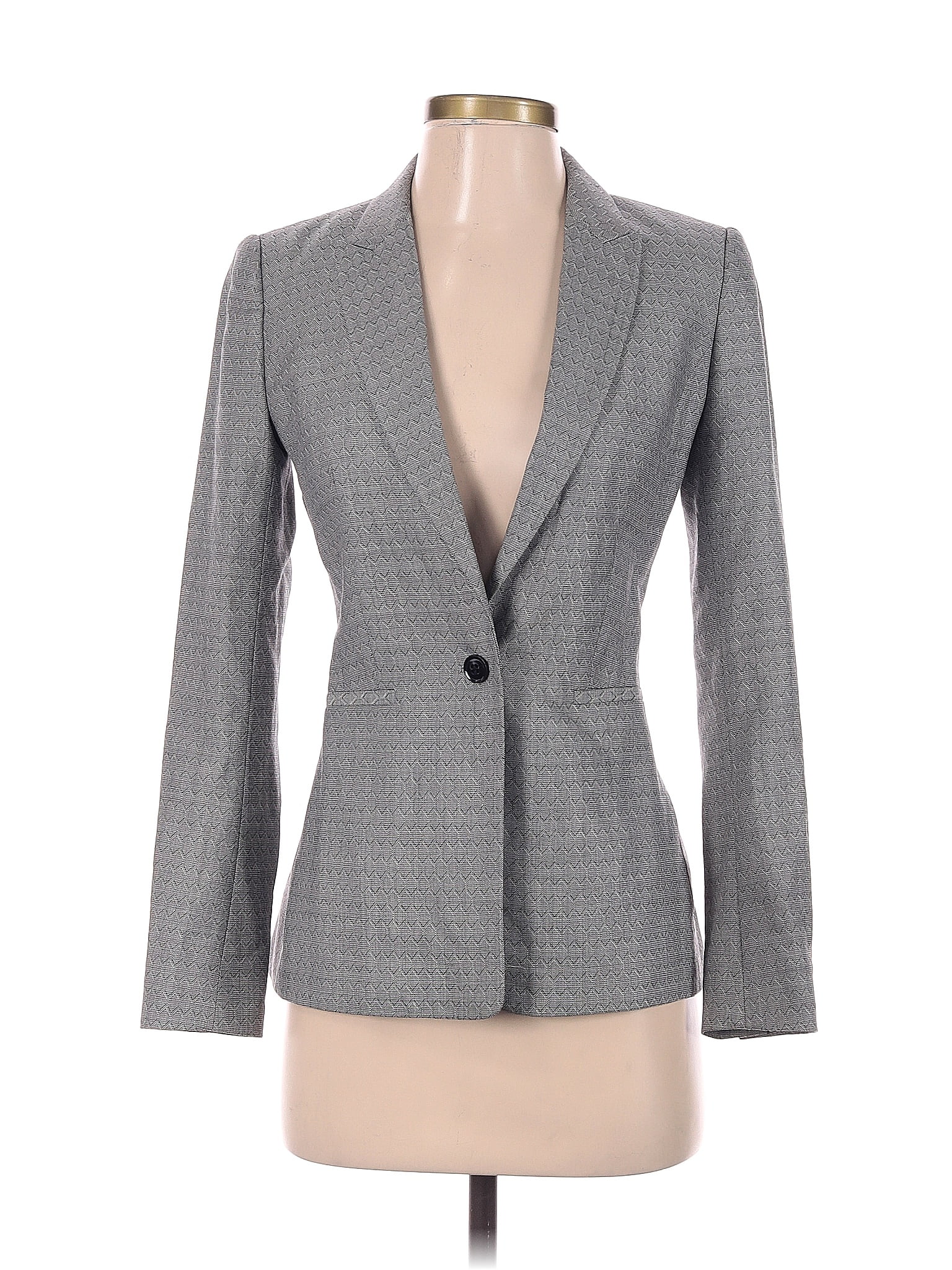 Reiss Gray Blazer Size 4 - 80% off | thredUP