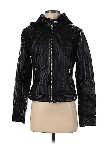 Ci sono clearance faux leather jacket