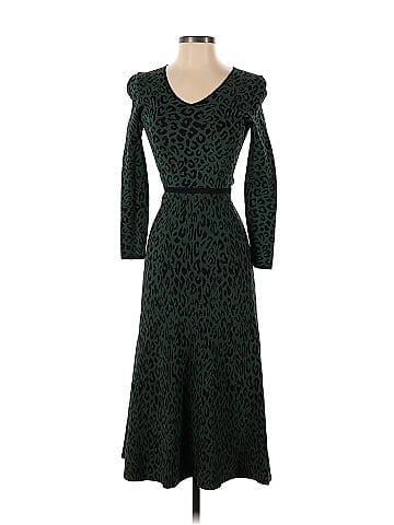Great Jones Forest Leopard Knit Dress (view 1)