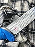 Zara Checkered-gingham Gray Long Sleeve Button-Down Shirt Size 13 - 14 - photo 4