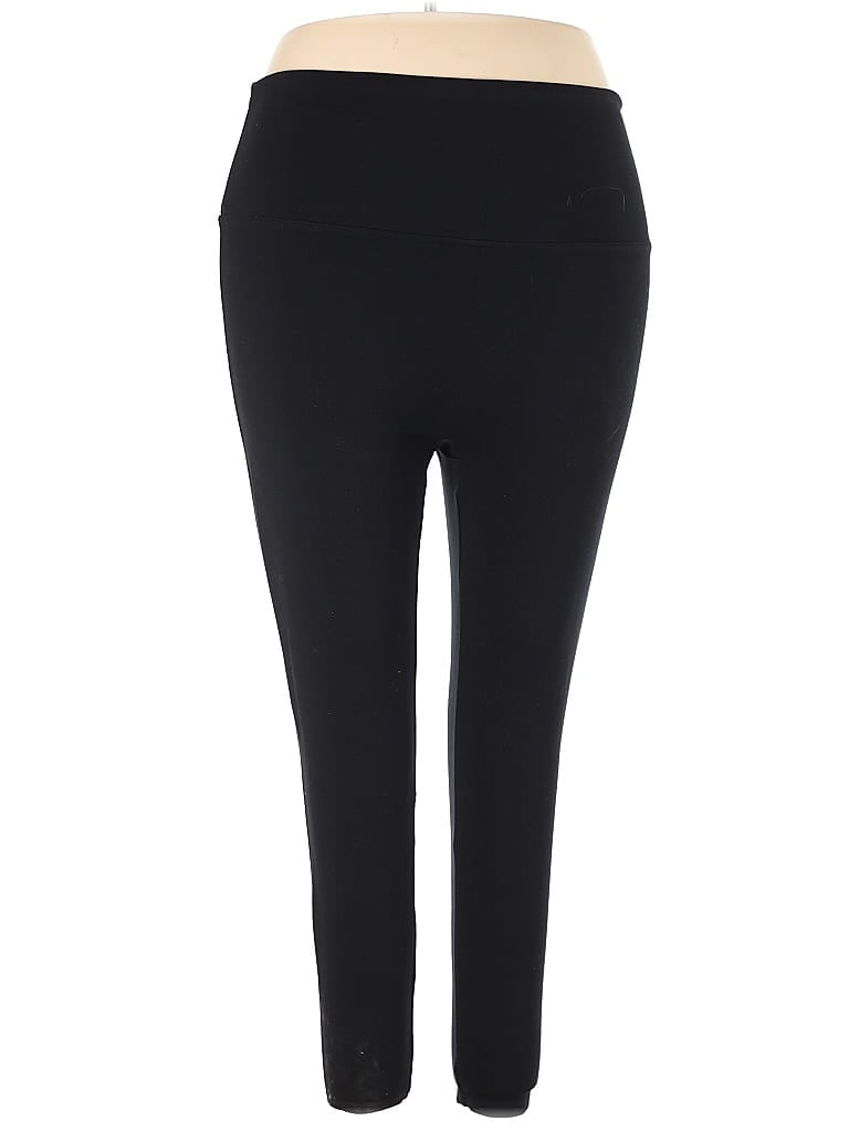 SPANX Black Leggings Size 3X (Plus) - 58% off | thredUP