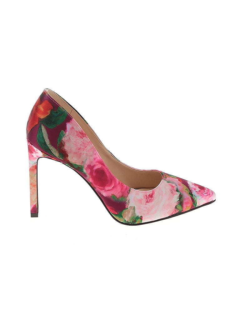 Nine west hot sale floral heels