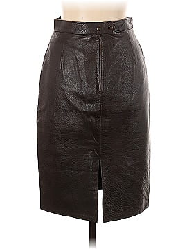 Christian Lauren Leather Skirt (view 2)