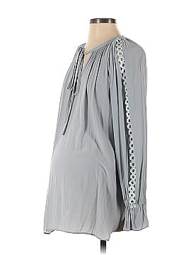 FOR 2 by Ramy Brook Silver Trace Maternity Top (view 1)