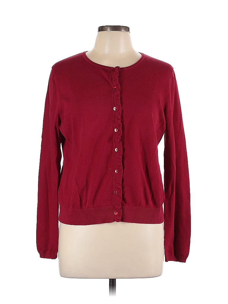 Cardigan Ann Taylor Col Bijou - Couleur Veno Taille S - Neuf Avec étiquettes