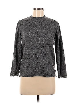 Black & Brown Wool Pullover Sweater (view 1)