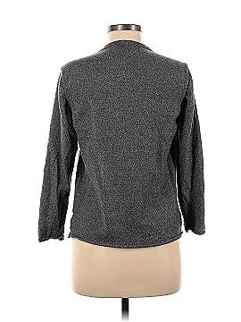 Black & Brown Wool Pullover Sweater (view 2)