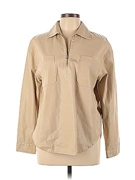 Saylor Remi Faux Leather Top (view 1)