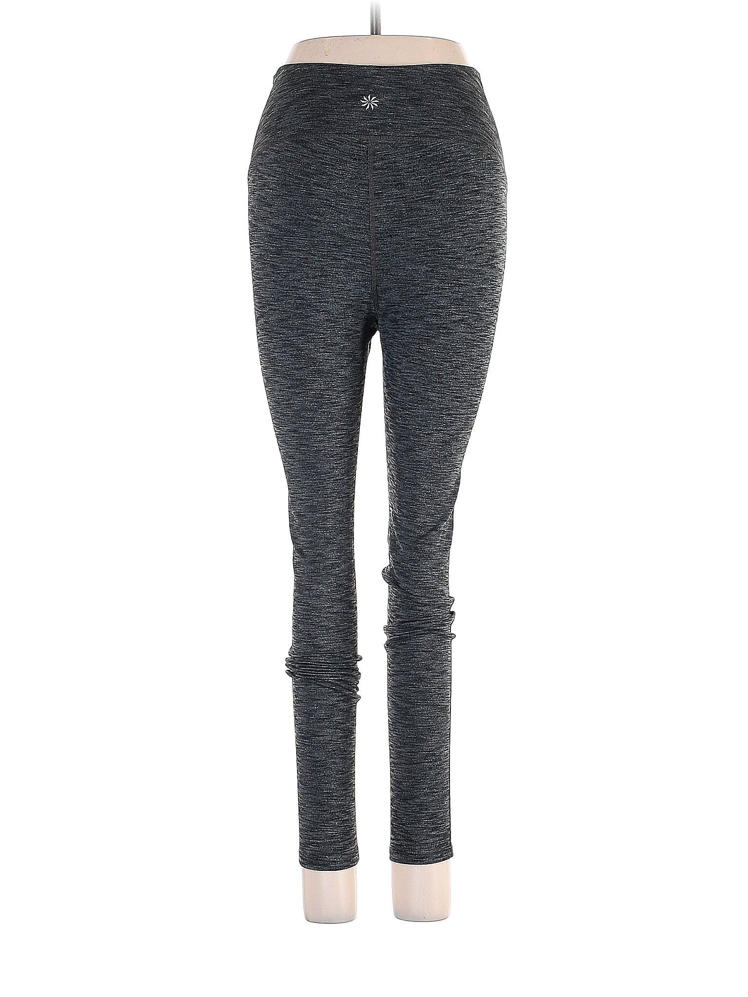 Athleta Marled Gray Leggings Size S - 67% off