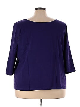 Jessica London 3/4 Sleeve Blouse (view 2)