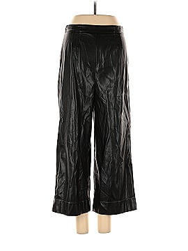 Natori Faux Leather Cropped Pants (view 2)