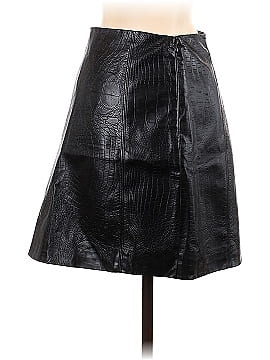 Babaton Faux Leather Skirt (view 2)