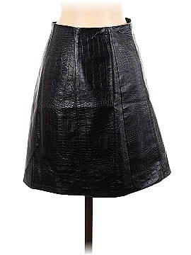 Babaton Faux Leather Skirt (view 1)