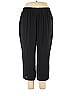Alfani 100% Polyester Solid Black Casual Pants Size XL - photo 1