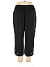 Alfani 100% Polyester Solid Black Casual Pants Size XL - photo 2