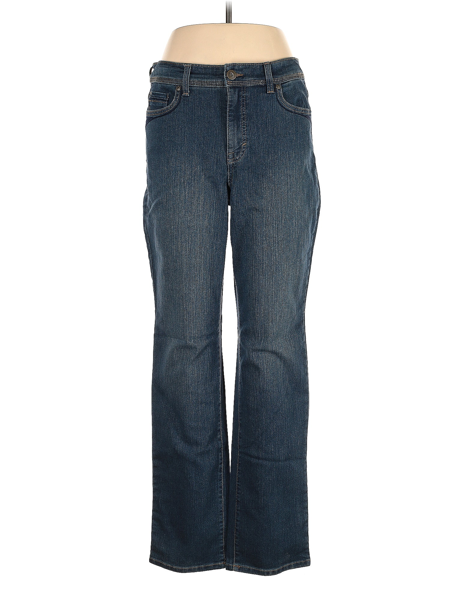 Style&Co Solid Blue Jeans Size 12 - 56% off