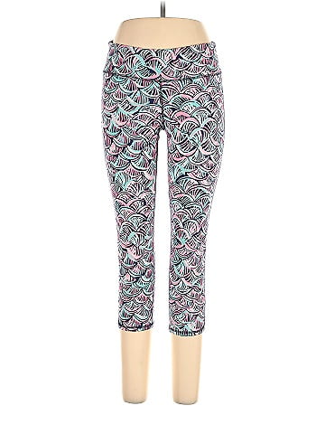 Lilly Pulitzer Luxletic Multi Color Pink Leggings Size L - 52% off