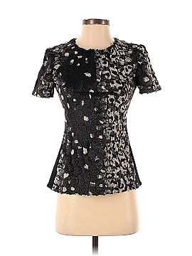 BCBGMAXAZRIA Short Sleeve Blouse (view 1)