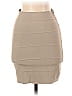 BCBGMAXAZRIA Solid Tan Formal Skirt Size S - photo 1
