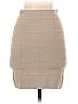 BCBGMAXAZRIA Solid Tan Formal Skirt Size S - photo 2