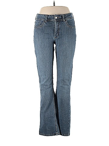 Lee Solid Blue Jeans Size 14 - 45% off