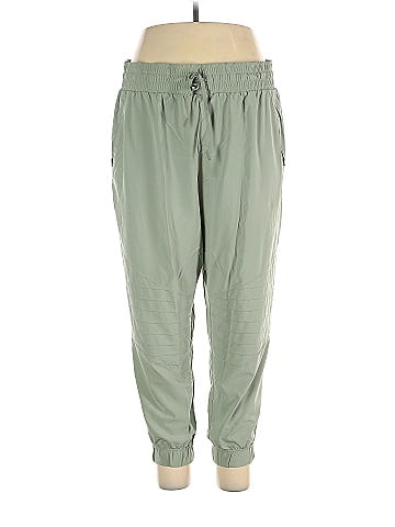 all in motion Solid Green Active Pants Size XXL - 29% off
